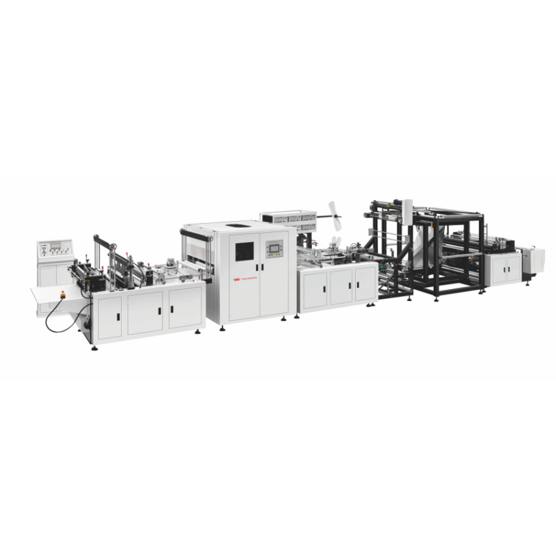 V-WU700AT Full automatic non-woven box bag making machine